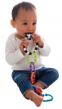 Playgro Zobgrauznis- saverama ķēdīte zīdaiņiem Zebra, no 3mēnešiem