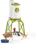 SCHLEICH Farm world komplekts - Lauku sētas dzīvnieku apkopšana (kārba viegli nobružāta)