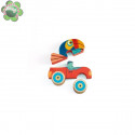 Djeco koka puzle/figūriņas - AUTO, no 18 mēn. DJ01251