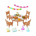 Sylvanian Families Party Set - Viesības (40 detaļas)