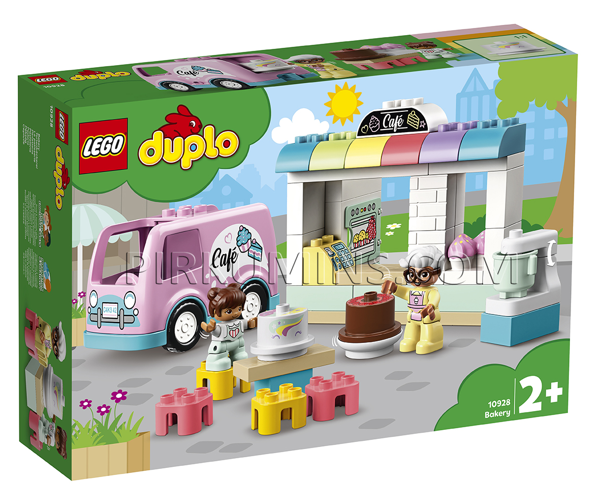 10928 LEGO® DUPLO Пекарня, от 2+ лет NEW 2020!(Maksas piegāde eur 3.99)
